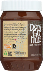 DONT GO NUTS: Soy Butter Chocolate Organic, 16 oz
