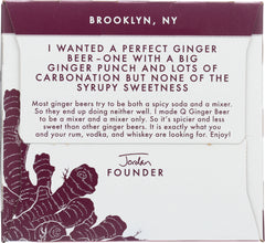 Q TONIC: Ginger Beer 4 Pack, 30 fo