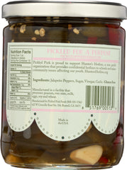 PICKLED PINK FOODS LLC: Jalapenos Sweet Heat, 16 oz