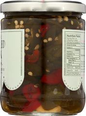 PICKLED PINK FOODS LLC: Jalapenos Sweet Heat, 16 oz