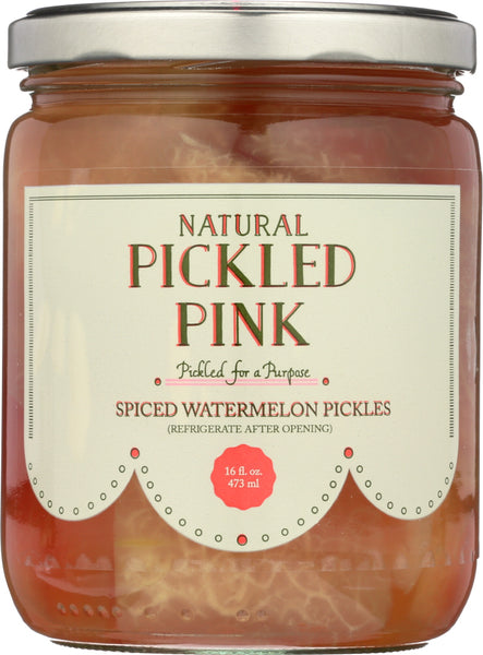 PICKLED PINK FOODS LLC: Pickles Spiced Watermelon, 16 oz