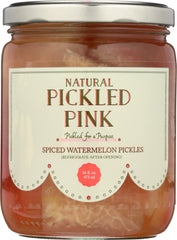 PICKLED PINK FOODS LLC: Pickles Spiced Watermelon, 16 oz