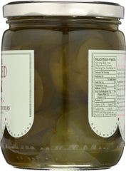 PICKLED PINK FOODS LLC: Pickles Gourmet Jalapeno, 16 oz