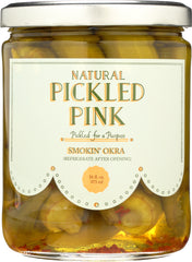 PICKLED PINK FOODS LLC: Okra Pickled, 16 oz