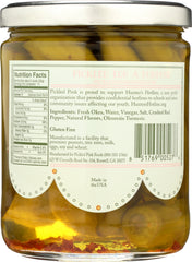 PICKLED PINK FOODS LLC: Okra Pickled, 16 oz