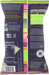 SIETE: Tortilla Lime Chips Grain Free, 5 oz