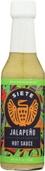 SIETE: Jalapeno Hot Sauce, 5 oz