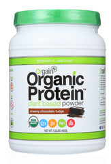 ORGAIN: Protein Powder Chocolate Fudge, 1.02 lb