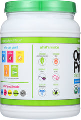 ORGAIN: Protein Powder Vanilla Bean, 1.02 lb