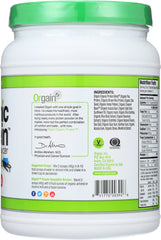 ORGAIN: Protein Powder Vanilla Bean, 1.02 lb