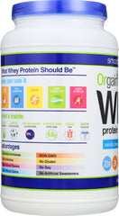 ORGAIN: Whey Protein Powder Vanilla Bean, 29.12 oz