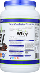 ORGAIN: Whey Protein Powder Chocolate Fudge, 29.12 oz