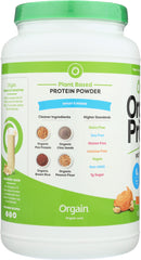 ORGAIN: Organic Peanut Butter Protein Powder, 2.03 lb