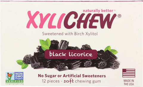 XYLICHEW: Licorice Gum Sf, 12 pc