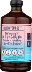 HEALTH ADE: Bubbly Rose Kombucha, 16 oz