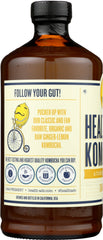 HEALTH ADE: Ginger Lemon Kombucha, 16 oz