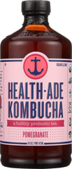 HEALTH ADE: Pomegranate Kombucha, 16 oz