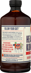 HEALTH ADE: Blood Orange-Carrot-Ginger Kombucha, 16 oz