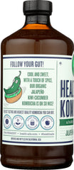 HEALTH ADE: Jalapeno Kiwi Cucumber Kombucha, 16 oz