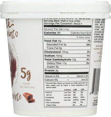 REVELE WHIPPED GELATO: Belgian Chocolate, 16 oz