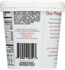REVELE WHIPPED GELATO: Coffee Toffee Crunch, 16 oz