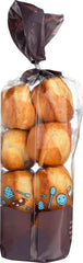 BAKERLY: Brioche Rolls Pack of 8, 9.88 oz