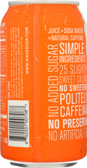 WAVE SODA: Tangerine Soda, 12 fl oz