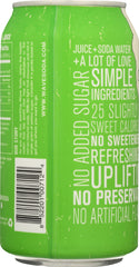 WAVE SODA: Caffeine Free Apple Soda, 12 fl oz