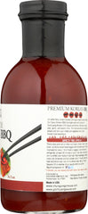 CHUNG JUNG: Premium Korean Bbq Sauce Spicy, 14.5 oz