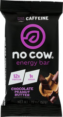NO COW BAR: Chocolate Peanut Butter Energy Bar, 1.77 oz