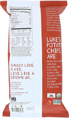 LUKES ORGANIC: Chips Potato Barbeque Organic, 4 oz