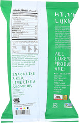 LUKE'S ORGANIC: Multigrain & Seed Chips Kale, 5 oz