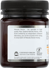 MANUKA DOCTOR: 15+ Bio Active Honey Manuka, 8.75 oz