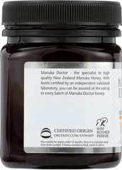 MANUKA DOCTOR: 10+ Bio Active Honey Manuka, 8.75 oz