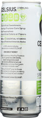 CELSIUS: Beverage Sparkling Cucumber Lime, 12 oz