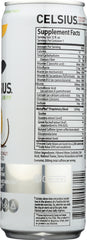 CELSIUS: Beverage Non Carbonated Pineapple Coconut, 12 oz