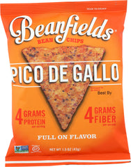 BEANFIELDS: Bean Chips Pico De Gallo, 1.5 oz