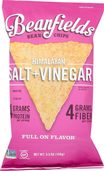 BEANFIELDS: Himalayan Salt and Vinegar Bean Chips, 5.5 oz