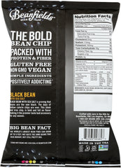 BEANFIELDS: Black Bean with Sea Salt Chips, 10 oz