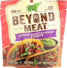 BEYOND MEAT: Meatless Beef Feisty Crumble, 10 oz