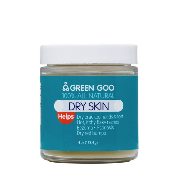 GREEN GOO: Salve Dry Skin Care Jar, 4 oz