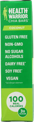 HEALTH WARRIOR: Coconut Chia Bar, 4.40 oz