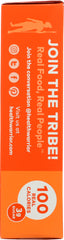 Health Warrior: Chocolate Peanut Butter Chia Bar, 4.40 oz