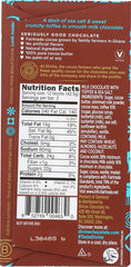 DIVINE CHOCOLATE: Chocolate Bar Milk Toffee Sea Salt, 3 oz