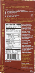 DIVINE CHOCOLATE:  Milk Chocolate Bar, 3 oz