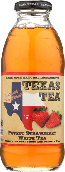 TEXAS TEA: Poteet Strawberry White Tea, 16 Oz