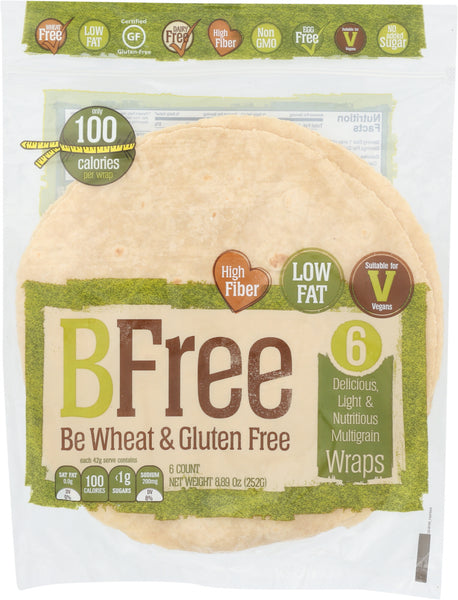 BFREE: Multigrain Wraps, 8.89 oz