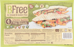 BFREE: Stone Baked Pita Breads, 7.76 oz