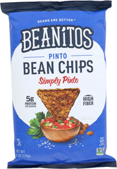 BEANITOS: Simply Pinto Bean Chips with Sea Salt, 6 oz