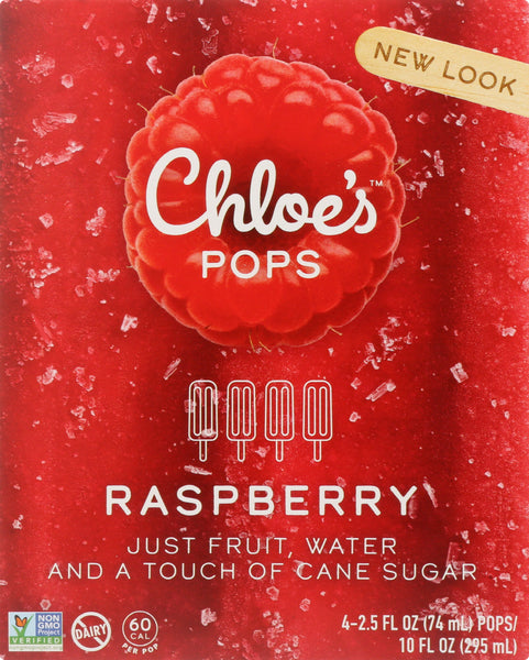 CHLOES: Fruit Pop Raspberry, 10 oz